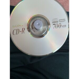 Sony Supermas CD-R 700Mb 40+ Recordable Discs – New, Unused, Open Box40+. 3345